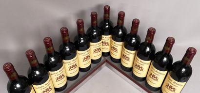 null 12 bottles Château MALESCOT SAINT EXUPERY - 3rd GCC Margaux 2003 In wooden ...