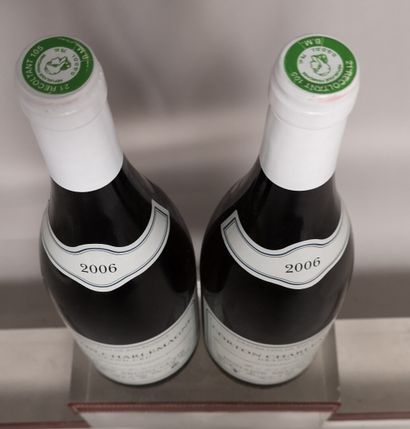null 2 bottles CORTON CHARLEMAGNE Grand Cru - Domaine Bruno CLAIR 2006