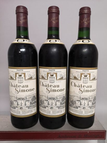  3 bottles Château SIMONE - PALETTE 1996