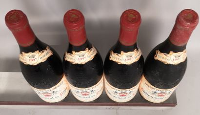 null 4 bottles CHATEAUNEUF DU PAPE - Domaine du PEGAU 1997