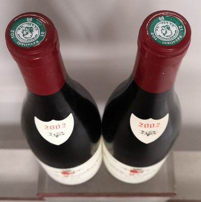  2 bouteilles GEVREY CHAMBERTIN "Au Vellé" - Domaine Denis MORTET 2002