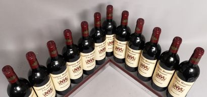  12 bottles Château MALESCOT SAINT EXUPERY - 3rd GCC Margaux 2000 In wooden case...