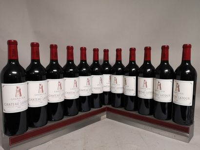 12 bouteilles Château LATOUR - 1er GCC Pauillac...