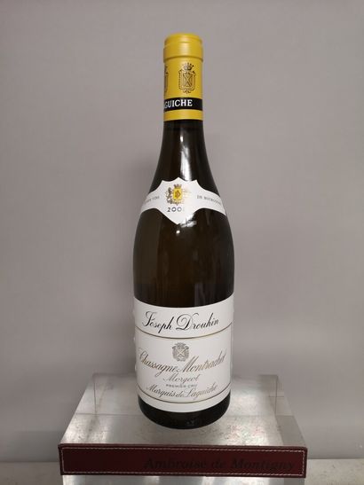  1 bottle CHASSAGNE MONTRACHET 1er Cru "Morgeot" - Marquis de Laguiche 2009