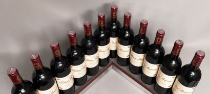 null 12 bouteilles Château BRANAIRE DULUC DUCRU - 4e GCC Saint Julien 2000 En caisse...