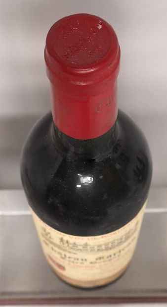 null 1 bouteille Château CARTEAU Côtes DAUGAY - Saint Emilion 1995 Etiquette légèrement...