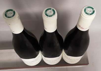 null 3 bottles NUITS SAINT GEORGES 1er Cru "Les Pruliers" - Philippe et Vincent LECHENEAUT...