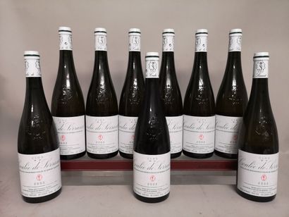  9 bouteilles SAVENNIERES CLOS de La COULEE de SERRANT 2002
