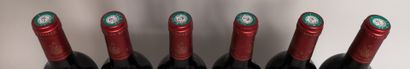 null 6 bouteilles Château GiSCOURS - 3e Gcc Margaux 1999 En caisse bois. Etiquettes...