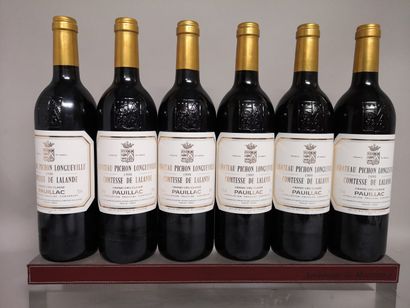 6 bottles Château PICHON LONGUEVILLE COMTESSE...