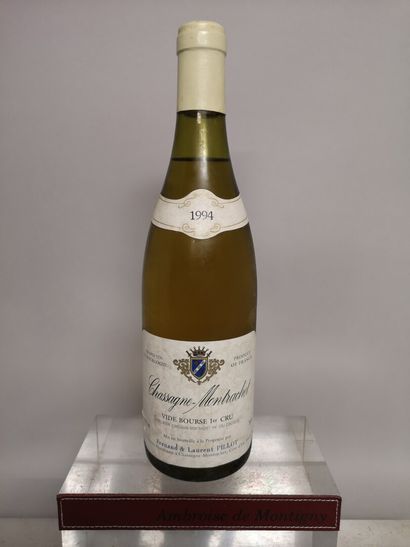  1 bouteille CHASSAGNE MONTRACHET 1er Cru "Vide Bourse" - Fernand & LAURENT Pillot...