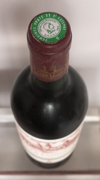null 1 bouteille Château COS D'ESTOURNEL - 2e GCC Saint Estèphe 1995