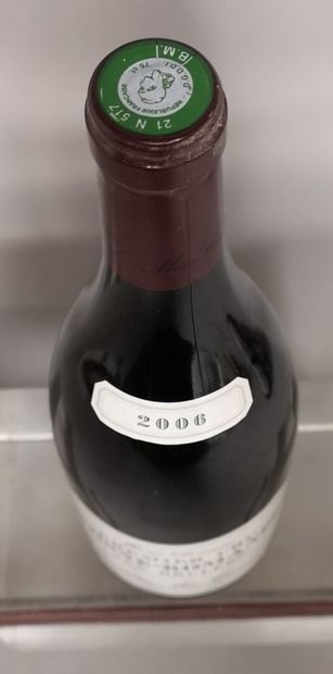  1 bouteille VOSNE ROMANEE 1er Cru "Aux Brulées" - Domaine MEO CAMUZET 2006 Etiquette...