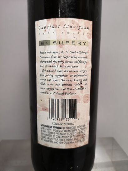 null 1 bouteille NAPA VALLEY CABERNET SAUVIGNON "Dollarhide Ranch" - St. SUPERY 1994...