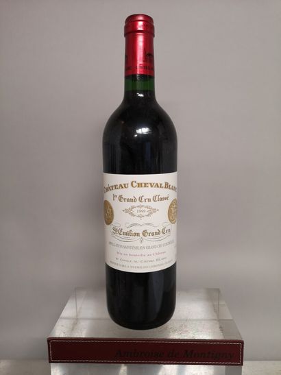 null 1 bouteille Château CHEVAL BLANC - 1er GCC de Saint Emilion 1999