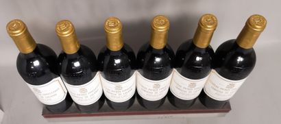 null 6 bottles Château PICHON LONGUEVILLE COMTESSE de LALANDE - 2nd GCC Pauillac...