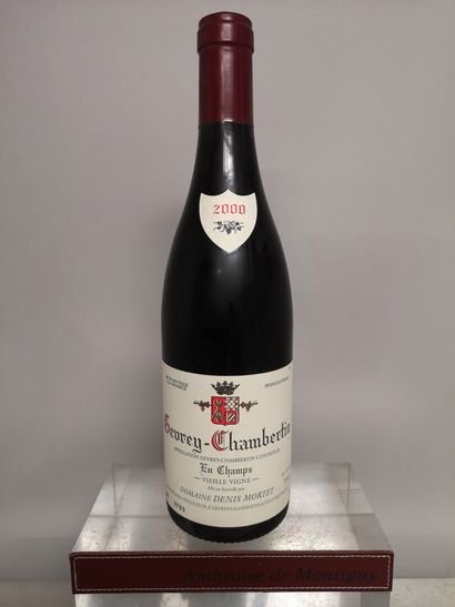 null 1 bottle GEVREY CHAMBERTIN Vieilles Vignes "En Champs" - Domaine Denis MORTET...