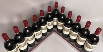 null 12 bouteilles CARRUADES de LAFITE - 2nd vin du Château LAFITE ROTHSCHILD Pauillac...