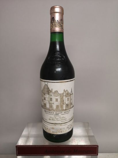 1 bouteille Château HAUT BRION - 1er GCC...