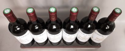 null 6 bottles Château LARRUAU - Margaux 2016