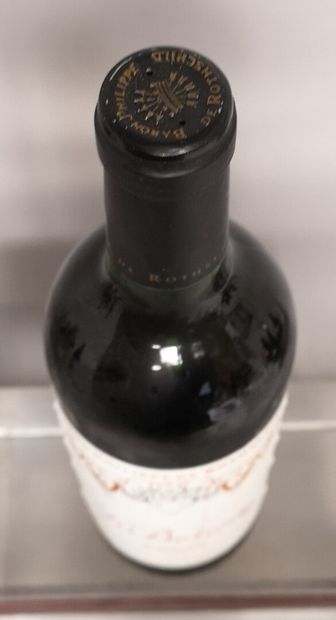 null 1 bouteille La BELIERE (Baron Philippe de Rothschild) - Bordeaux 1998