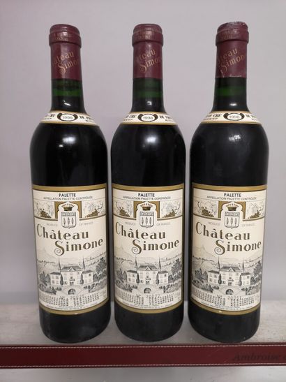 3 bouteilles Château SIMONE - PALETTE 19...