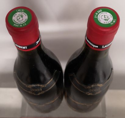 null 2 bottles BEAUNE 1er Cru "Vielles Vignes" - Dominique LAURENT 2001 A slightly...