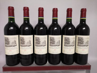 6 bouteilles Château DUHART MILON - 4e GCC...