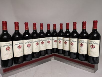 12 bottles Château CANON LA GAFFELIERE -...
