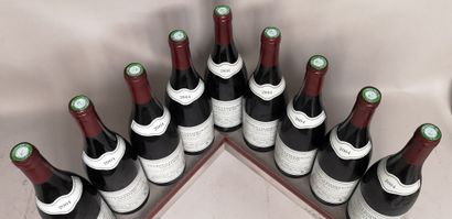  9 bouteilles GEVREY CHAMBERTIN 1er Cru "Cazetiers" - Domaine Bruno CLAIR 2004