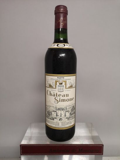  1 bouteille Château SIMONE - PALETTE 1999