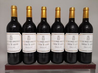 6 bouteilles Château PICHON LONGUEVILLE COMTESSE...