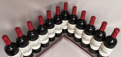  12 bottles Château HAUT MARBUZET - Saint Estèphe 2000 In wooden case.