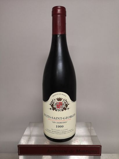  1 bouteille NUITS SAINT GEORGES "Les Damodes" - Domaine LECHENEAUT 1999