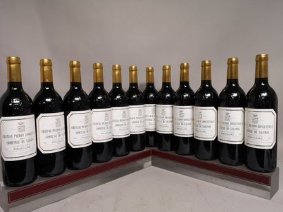 null 12 bottles Château PICHON LONGUEVILLE COMTESSE de LALANDE - 2nd GCC Pauillac...