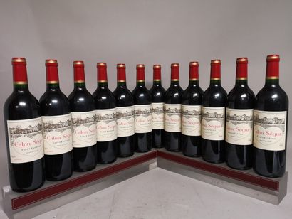 12 bouteilles Château CALON SEGUR - 3e GCC...