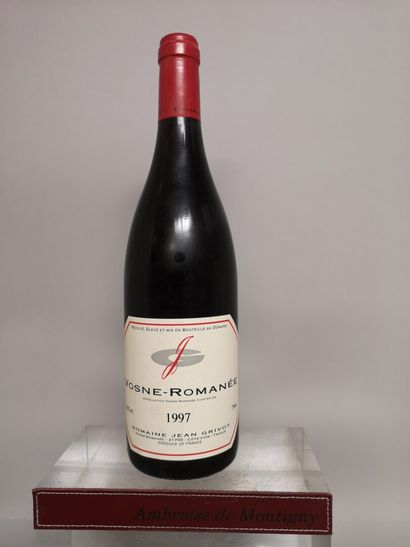  1 bouteille VOSNE ROMANEE - Domaine Jean Grivot 1997