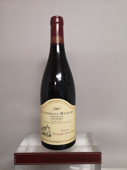  1 bouteille CHAMBOLLE MUSIGNY 1er Cru "Les Fuées" Vieilles Vignes - Domaine PERROT...