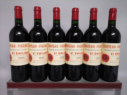 6 bouteilles Château FIGEAC - 1er Cru Classé...
