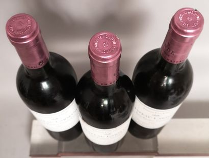 null 3 bouteilles Château LARMANDE - Cru Classé de Saint Emilion 1995 Etiquettes...