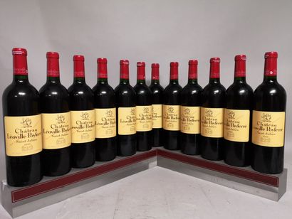  12 bottles Château LEOVILLE POYFERRE - 2nd GCC Saint Julien 2003 In wooden case...