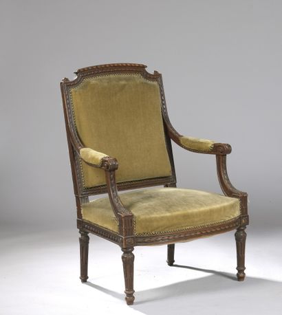 FAUTEUIL de style Louis XVI, XIXe siècle Louis XVI style armchair, 19th century

In...