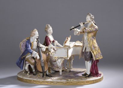 CAPO DI MONTE ? CAPO DI MONTE ?

Les musiciens

Groupe en porcelaine polychrome reposant...