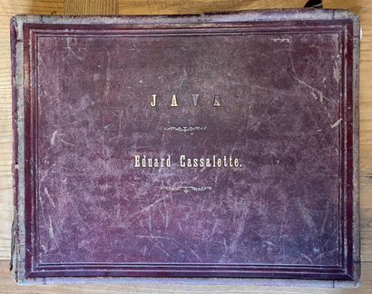 null VIEWS OF JAVA, early 1860s

Oblong folio, bound in plum basane, titled in gold...