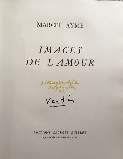 null AYMÉ (Marcel). Images de l'amour. Paris, Guillot, 1936. In folio in 1500/2000...