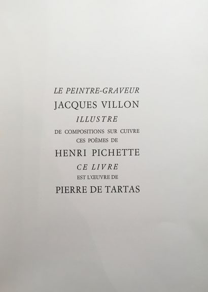 null PICHETTE (Henri). Dents de lait, dents de loup. Paris, Pierre de Tartas, 1959....