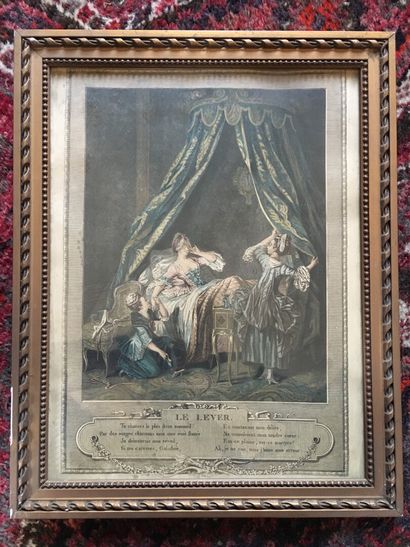 null D'après Antoine Jean DUCLOS (1742-1795)

Le lever et Le coucher, XVIIIe siècle

Paire...