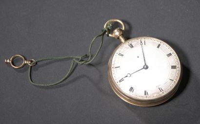  ROBIN Her du Roi et de Madame an 1821 N°234 - Pocket watch, the case in yellow gold...