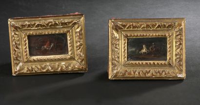 null 17th century FLEMISH school

Rider and Equestrian Scene

Pair of oil on panel.

H....