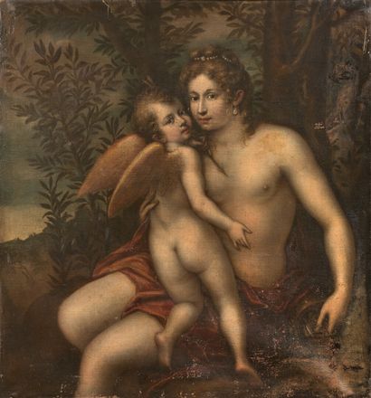 ITALIAN school around 1800, follower of Lavinia FONTANA

Venus and Love

Canvas.

Lifting... Gazette Drouot